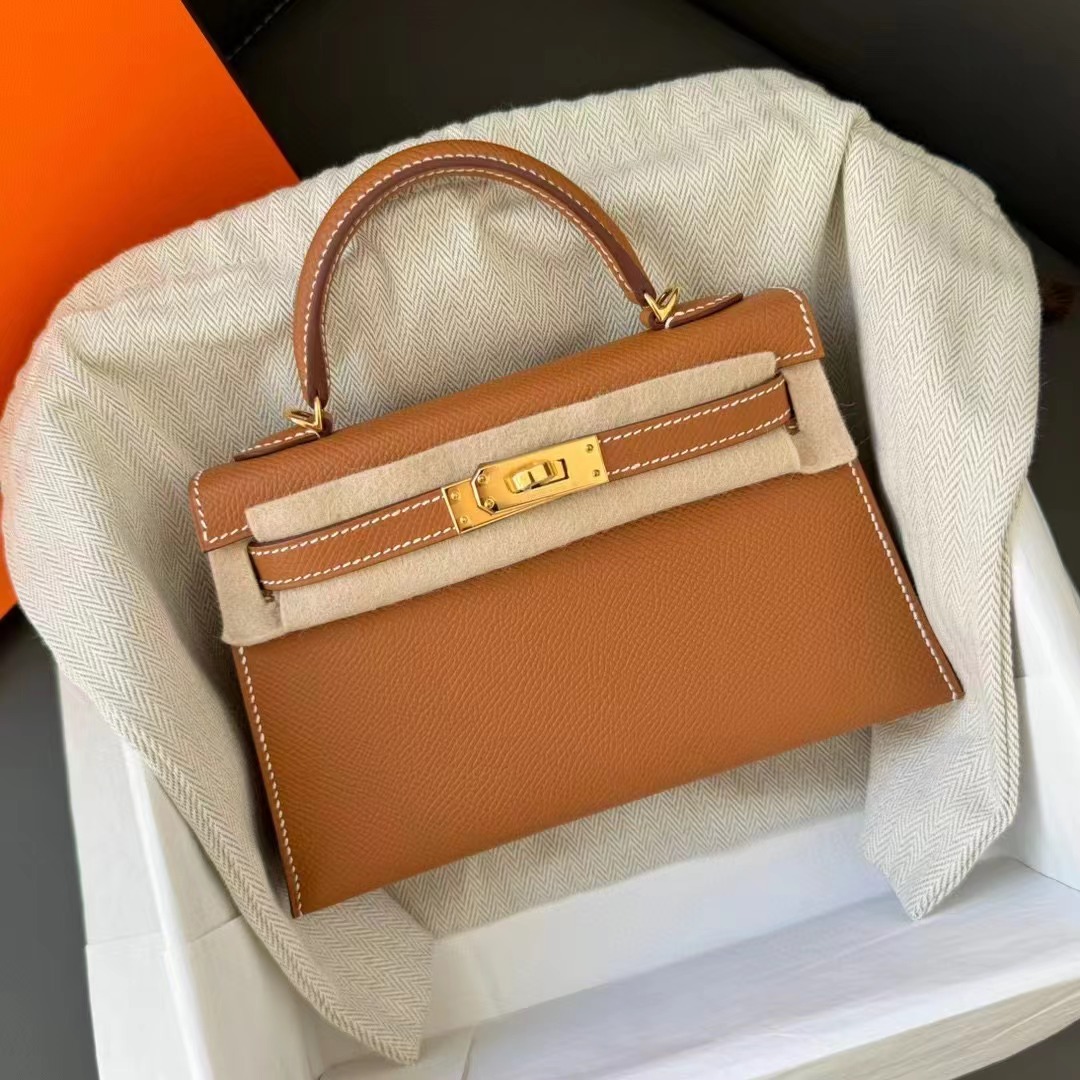 爱马仕Kelly包细节特写